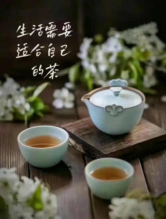 张彩萍/午后与闺蜜品茗