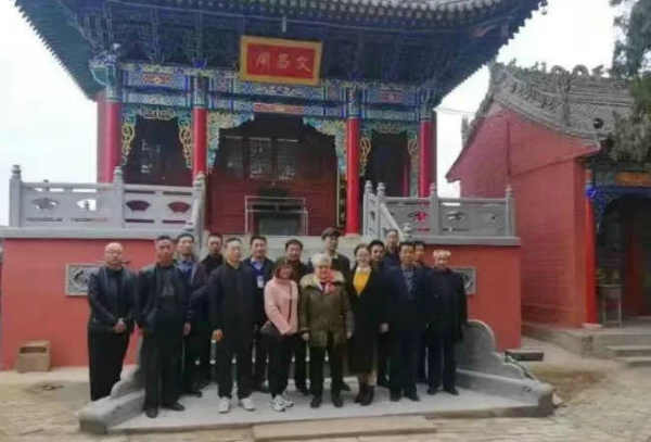 【孟东花/谡谡九柏映村落，幽幽翰墨香万家】图2