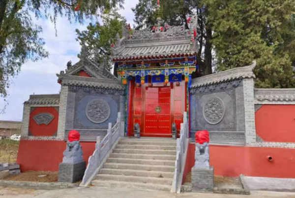 【孟东花/谡谡九柏映村落，幽幽翰墨香万家】图1