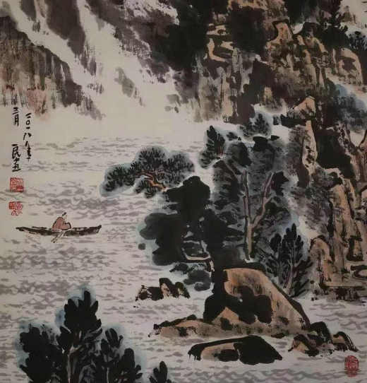 【秦安 蔡一民先生 绘画作品 赏析】图2