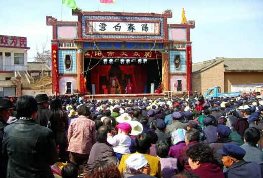 【蔡金喜/秦安庙会美食标配：酒醅子、荞凉粉】图1
