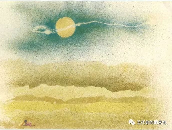 张凤兰/乡村的傍晚