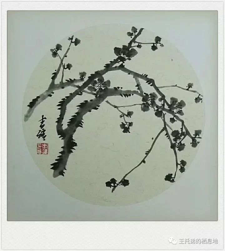张泉林/陇上止至轩李强笔下的梅花