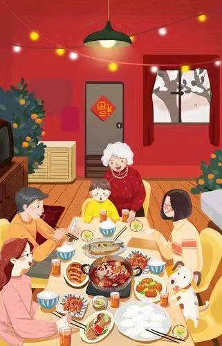 五律.新年感怀